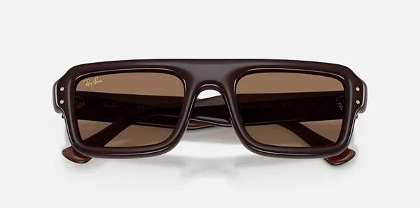 RAYBAN FLACKO PUFFER ASAP ROCKY EDITION CHOCOLATE