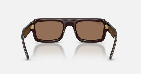 RAYBAN FLACKO PUFFER ASAP ROCKY EDITION CHOCOLATE
